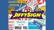 Jiffy Sign