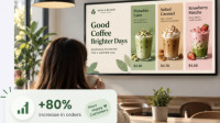 Cafe Digital Signage