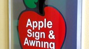 Apple Sign & Awning