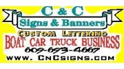 C&C Signs BOAT Lettering